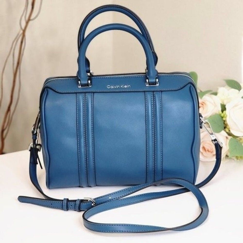 NEW! Women's Calvin Klein Blake Satchel Crossbody Hand Bag Purse